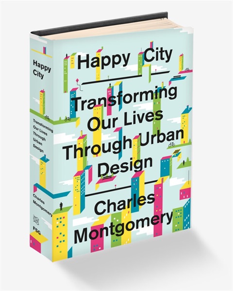 A photo of the cover of the book Happy City