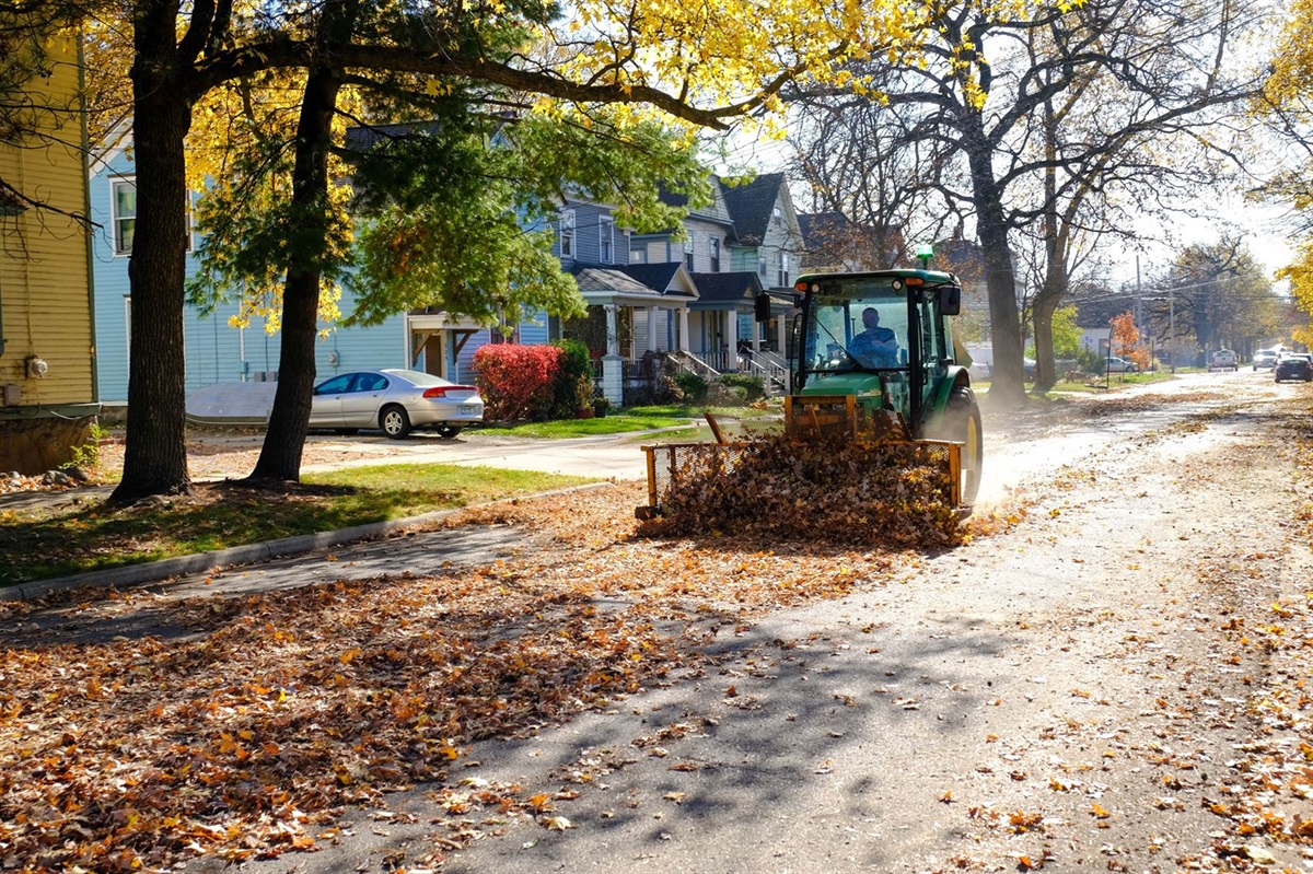 Fall Leaf Pickup City of Kalamazoo